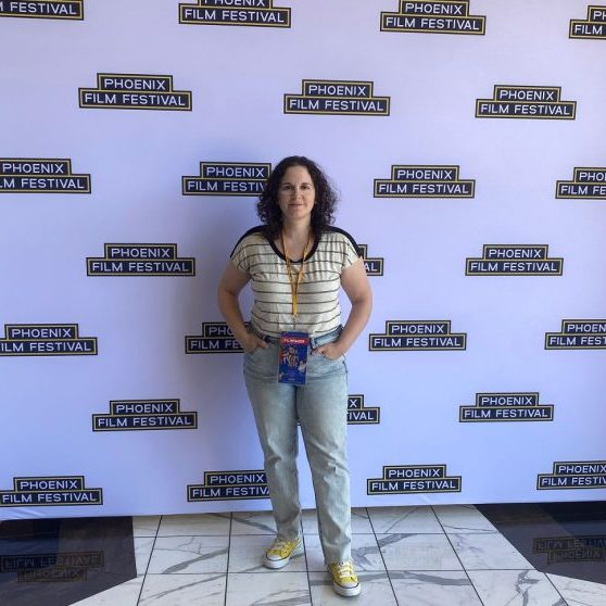 Chen Drachman at the Phoenix Film Festival 2025 with But I'm a Shoe